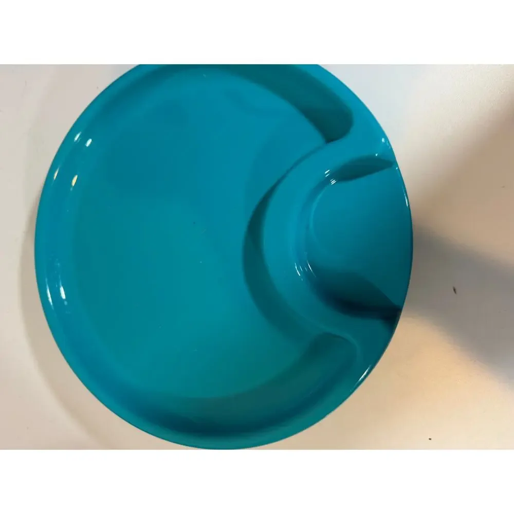 Pampered Chef Party Outdoor Picnic Plastic Plates Set of 6 -p;#2823 Retired